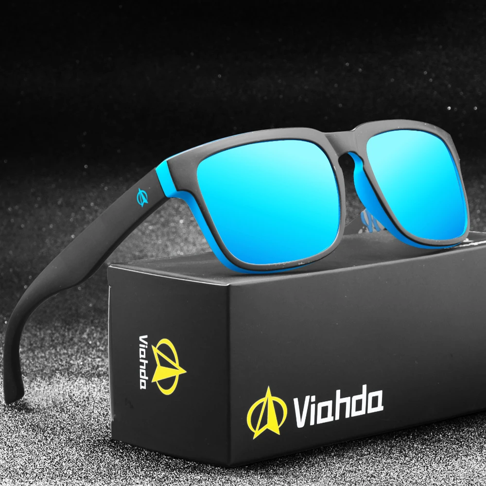 Viahda 2021 Новые поляризованные солнцезащитные очки крутые мужские модные для