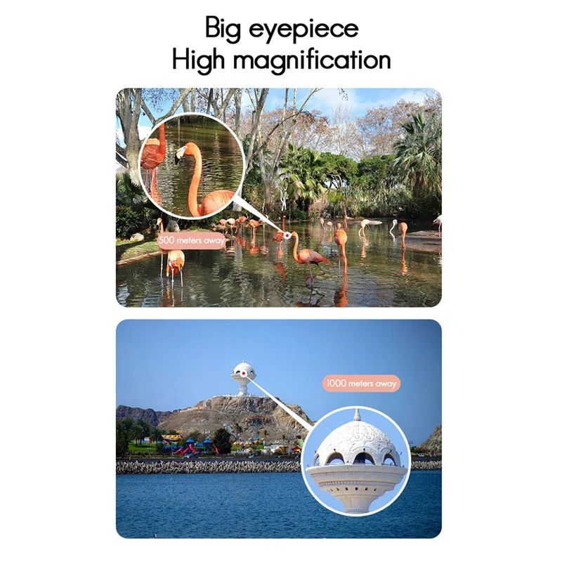 

Kids Telescope Single and Double Tube Removable HD Focusing Outdoor Magnifying Glass Children Toys