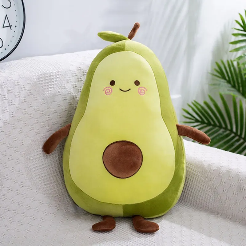 Плюшевые игрушки авокадо мягкая подушка Pilliow диванная наполняющая кукла для