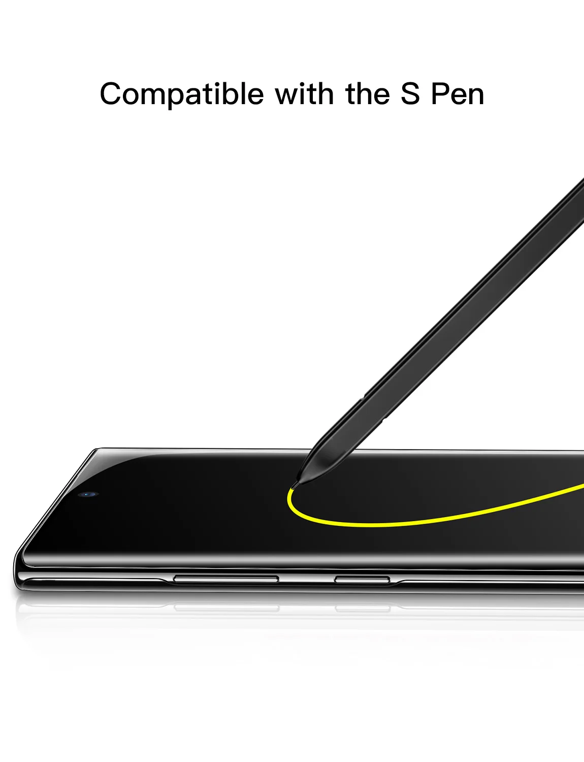 ESR Защита экрана для samsung Galaxy Note 10 Plus 10+ 5G 3D полное покрытие Мягкий ТПУ чистая кожа пленка для samsung Note10 3 шт
