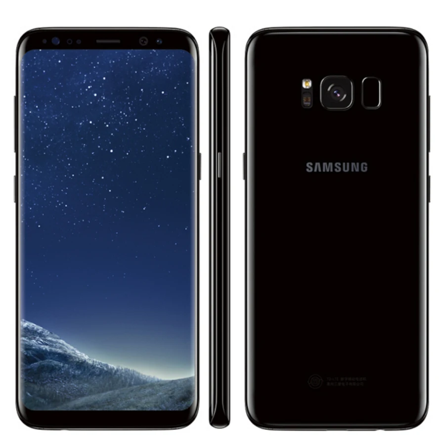Мобильный телефон samsung Galaxy S8 Duos G950FD с двумя sim-картами, 4 ГБ, 64 ГБ, Восьмиядерный процессор Exynos 8895, 5,8 дюймов, NFC, 4G, Android