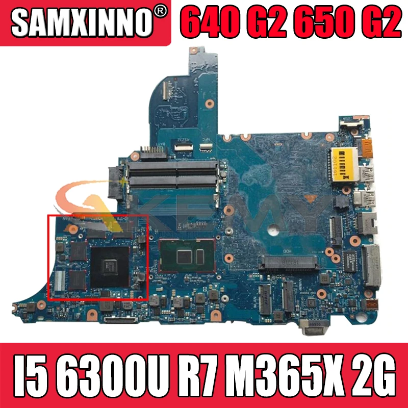 

Материнская плата Akemy для ноутбука HP ProBook 640, G2, 650, G2, I5 6300U, R7, M365x, 2G, circus-6050a2723701-mb-a02 тест ОК