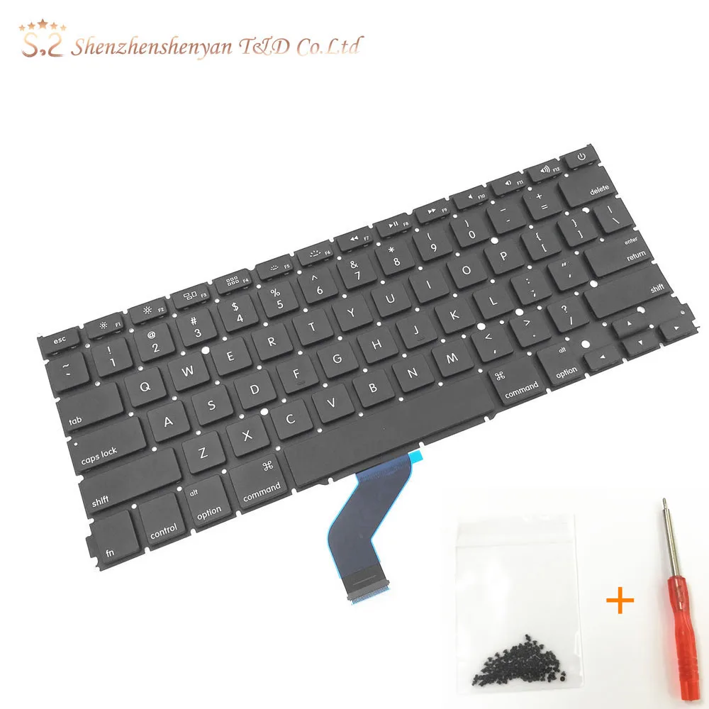 Keyboard for Macbook Pro Retina 13.3 inches laptop MD212 MD213 A1425 keyboards Brand New 2012 late 2