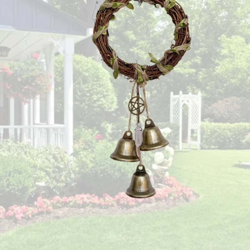 Волшебный амулет с ведьмой колокольчиками волшебными вещами ветровыми