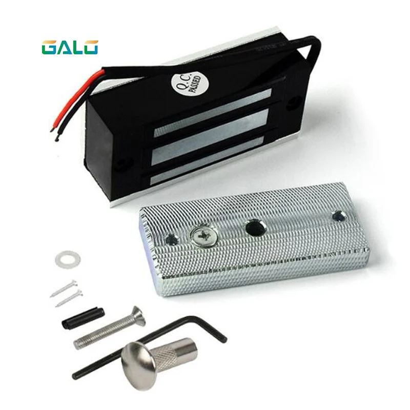 

12V Escape Room Electronic Drawer Lock Electric Magnetic Cabinet Door Locks 60kg 100lbs Holding Force Electromagnetic