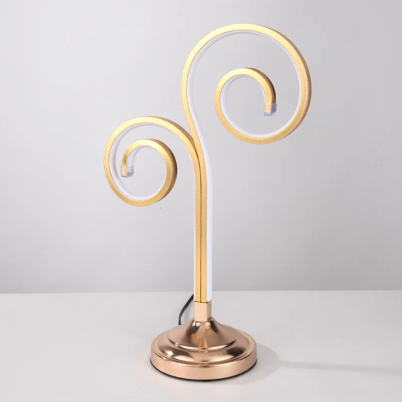 

Home Furnishing Originality Second Acrylic Iron Art Led Special-shaped Eyeshield Desk Lamp Bedroom Study Bedside Lamp