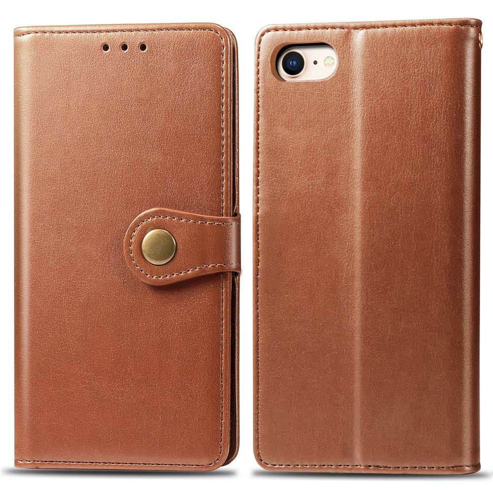

Business leather Case For iPhone 7 8 11 12 X XS XR XsMax 12Mini 7 8 Plus 11 12 Pro Max SE 2020 Phone Case