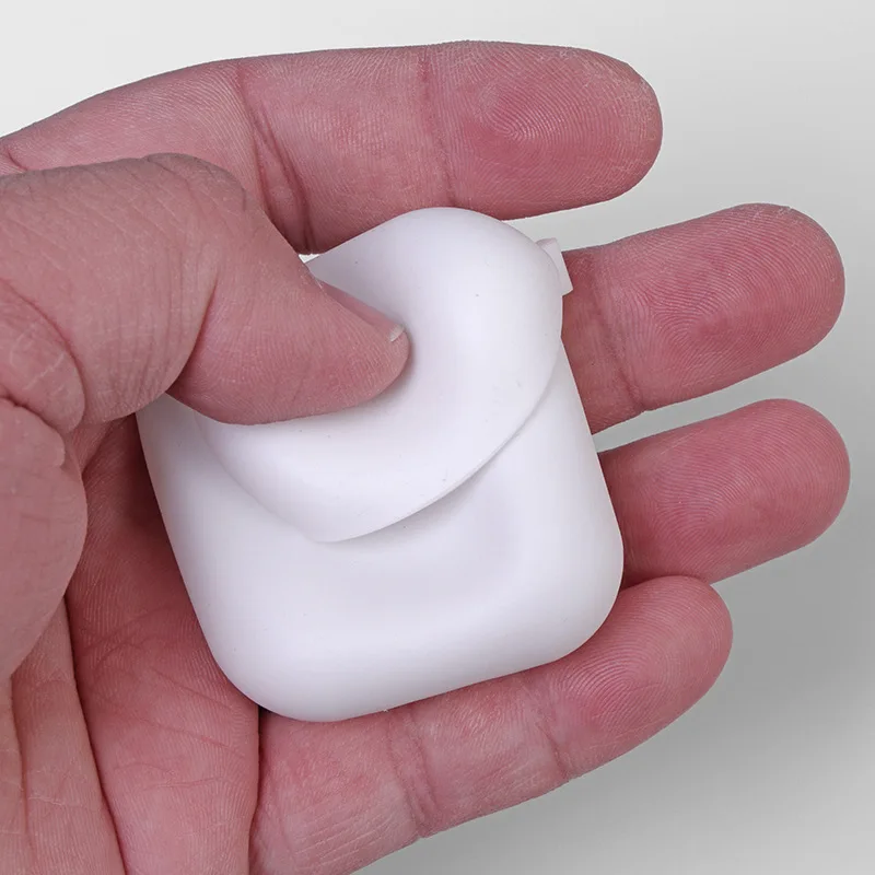 Мягкий силиконовый защитный чехол для Apple Airpods 2 1 Bluetooth беспроводные наушники