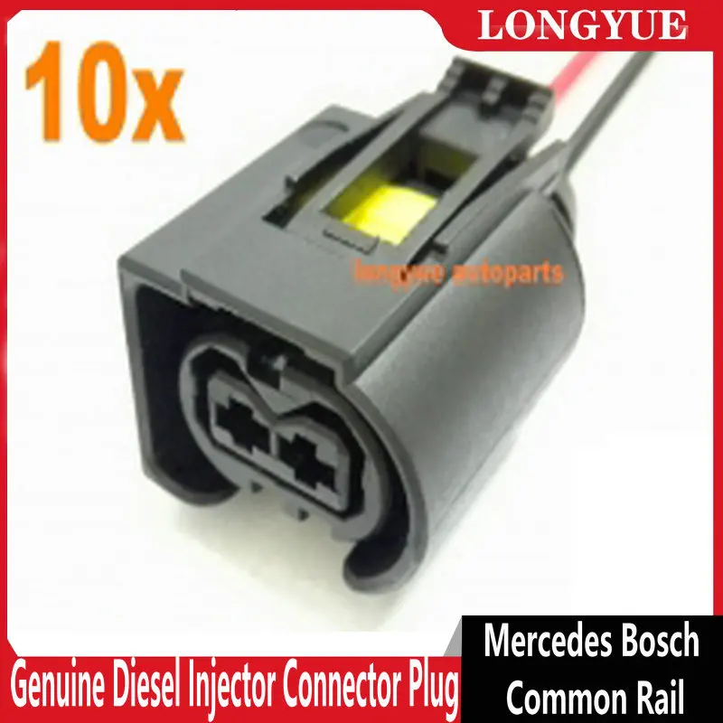 

10pcs Genuine Diesel Injector Connector Plug for Mercedes Bosch Common Rail