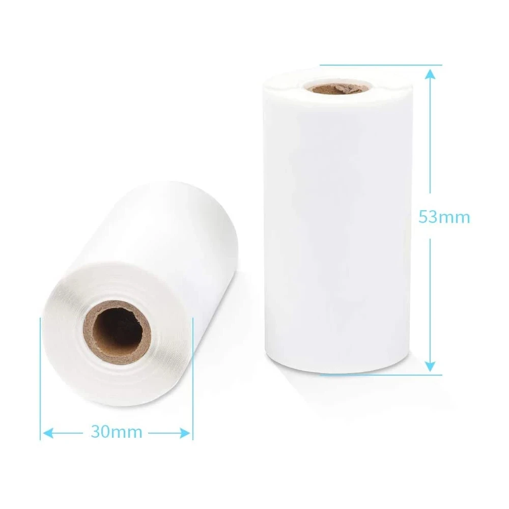 

Phomemo Thermal Photo Printer Paper Rolls Adhesive Transparent Gold Papers for Phomemo M02/M02S/M02Pro Printer Printable Sticker