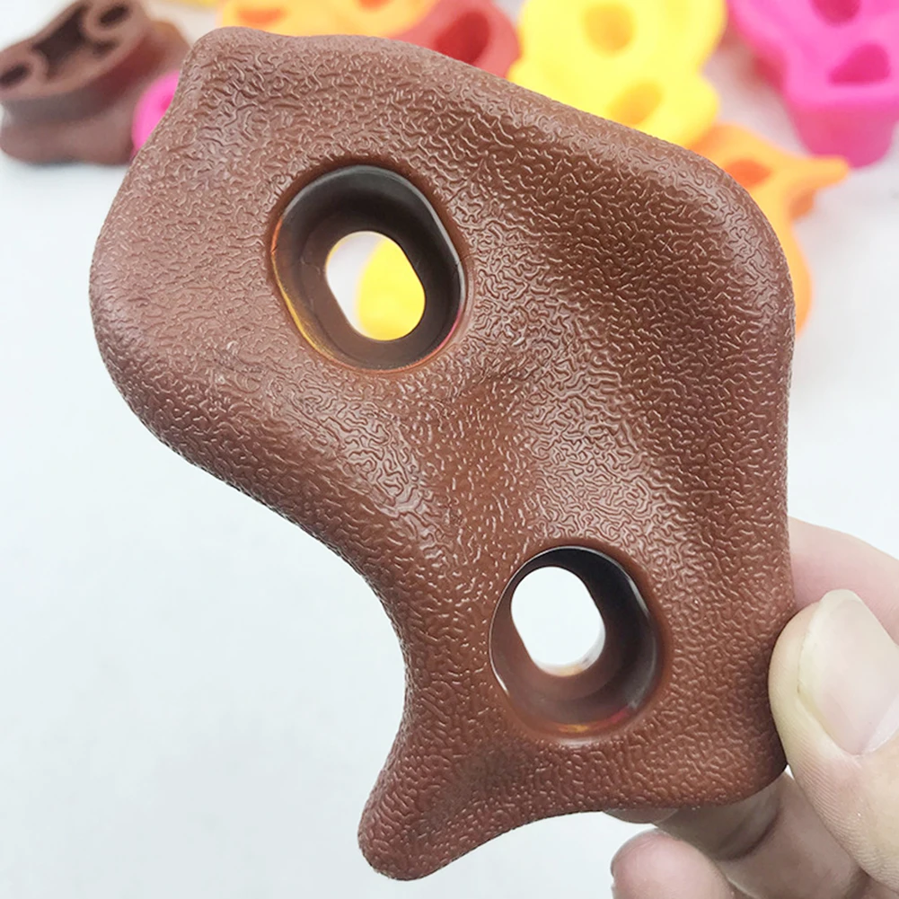 5/10 шт. Детская оправа для скалолазания цветные текстурированные камни рук и