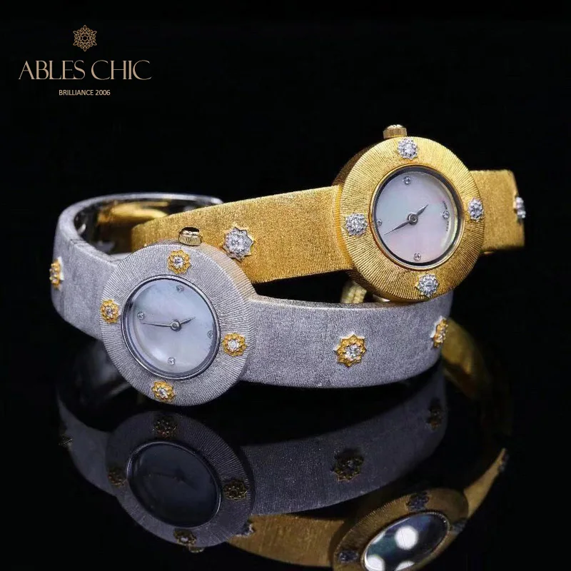 6 шт. Серебряные Матовые кварцевые часы с широким шелковым ремешком - купить по