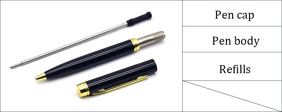CCCAGYA B040 черная металлическая шариковая ручка 0,7 мм офисная подарочная ручка тонкий стержень вращающийся стержень канцелярские принадлежности