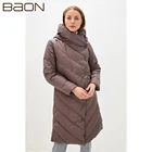 Пуховик с широким запахом Baon B009577