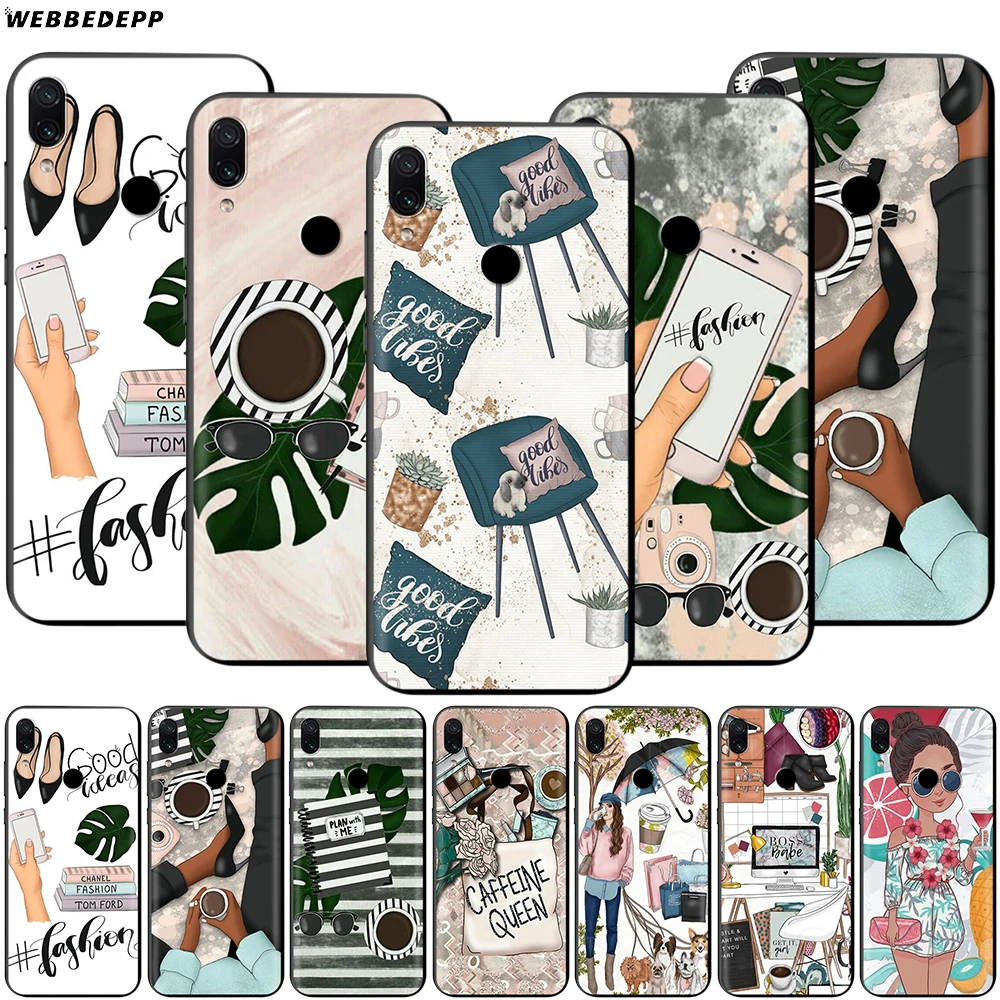 Кофе Boss чехол для Xiaomi Redmi Note 8 MI 3 6 9 A1 A2 A3 8A 6X 9T CC9 Lite SE Pro Max F1 10|Бамперы| |