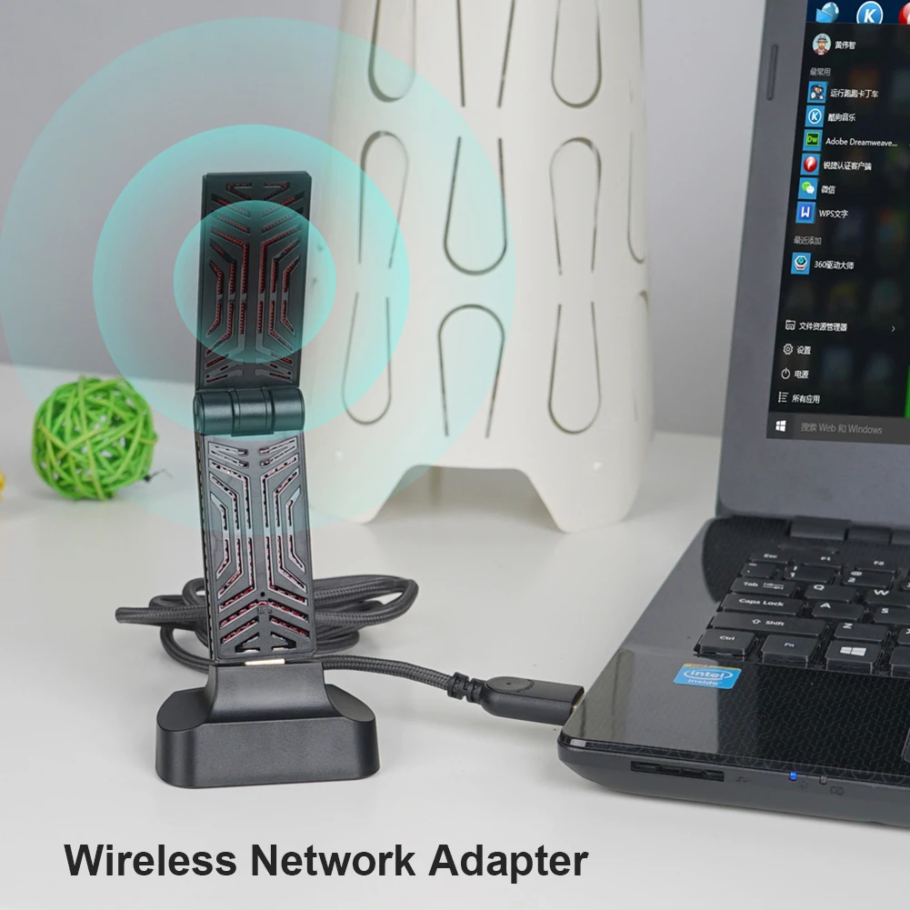 

WN690A5 USB 3.0 WiFi Adapter AC1900 Dual Band WLAN Wireless Network Card wi-fi receiver Wireless Network Adapter High Quality