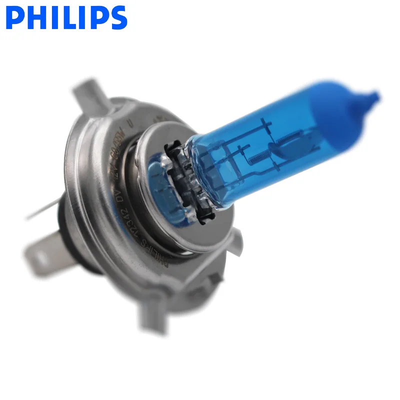 Лампы Philips H4 HB2 9003 12 В Diamond Vision 5000K Ксеноновые галогенные оригинальные