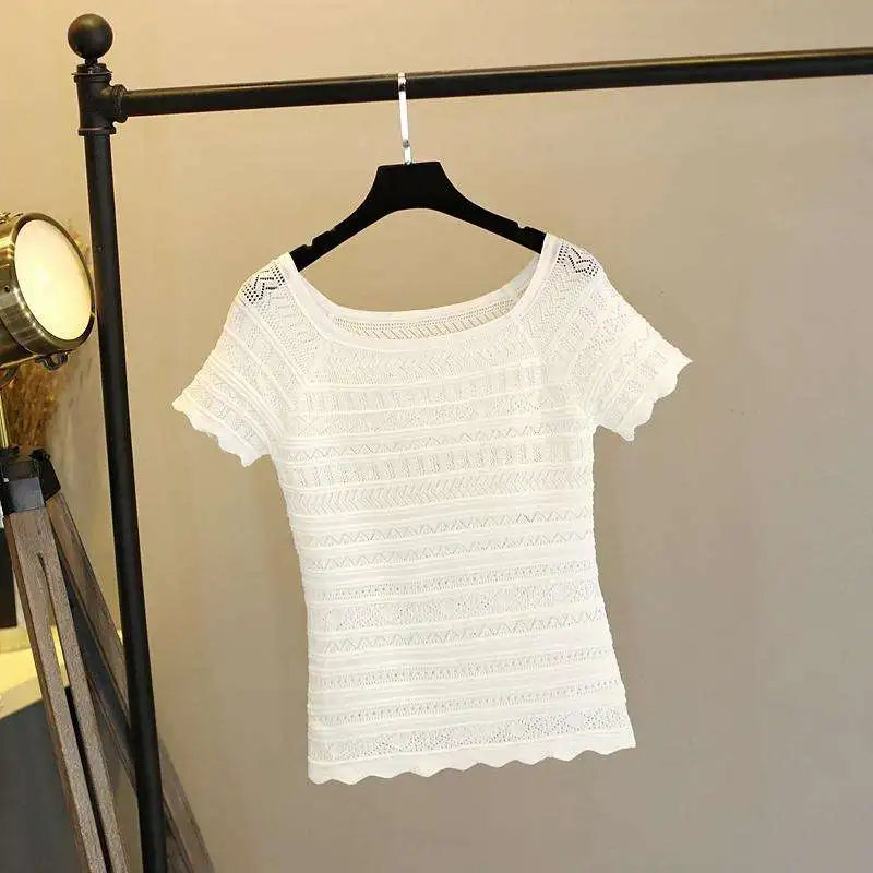 

2020 Short Sleeve Top Gold Cotton Shirt Garment