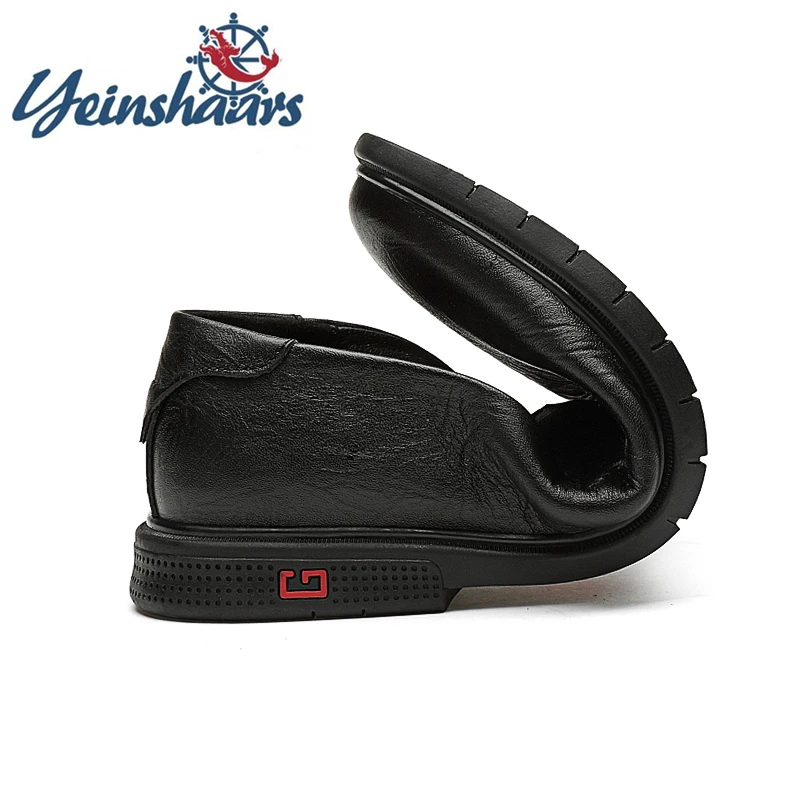 Новинка Мужские тапочки из натуральной кожи Дышащая мужская обувь Роскошные