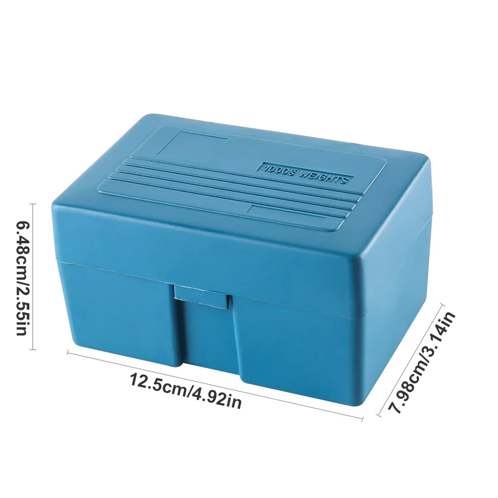 

8pcs 1000g Calibration Weight Gram Chrome-Plated Steel Set With Case For Digital Jewellery Scale Science Lab Educational Weight