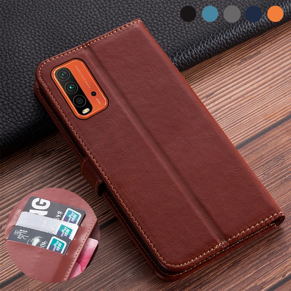 

Luxury Flip book leather case on For Xiaomi Redmi 9T Cover Redmi 9T 9 T case on For Xiaomi Redmi 9T J19S ksiomi Cover Soft TPU