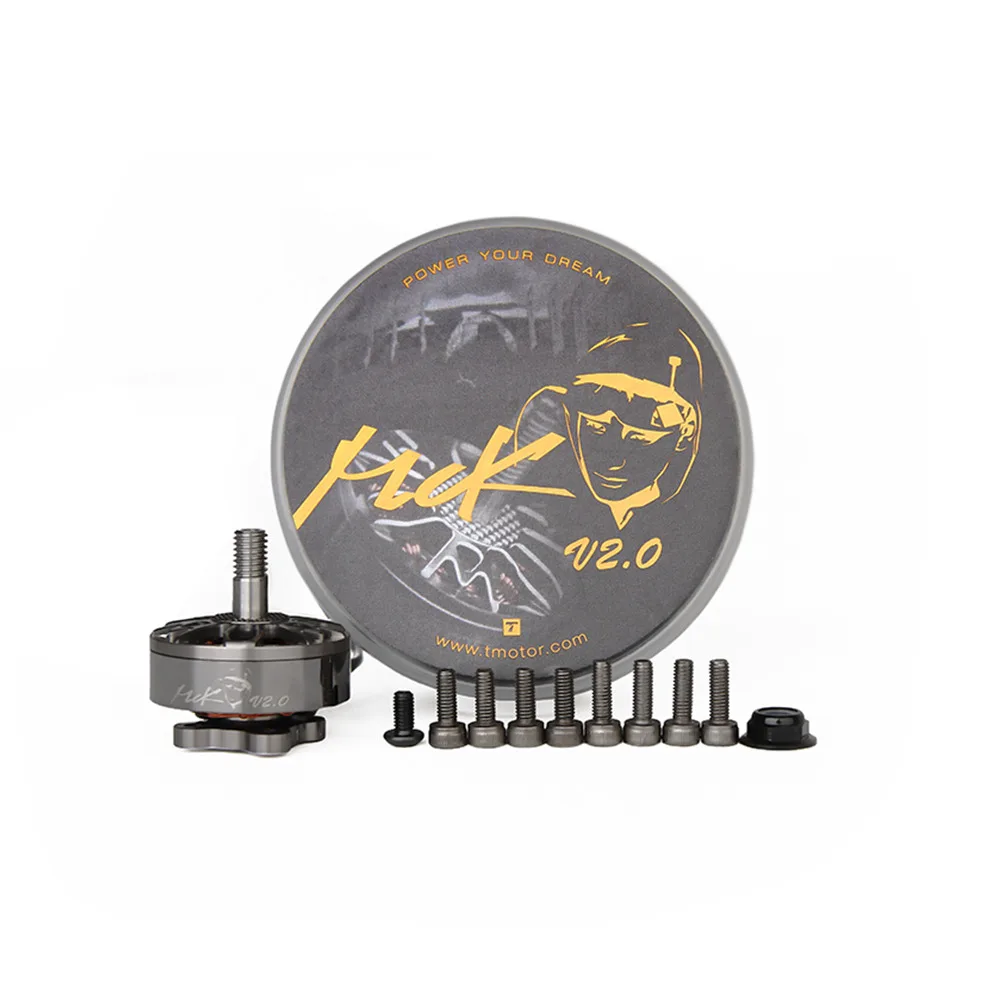 T-Motor MCK V2.0 2207 1950KV 2250KV 2550KV 4S 6S бесщеточный двигатель FPV для радиоуправляемого дрона