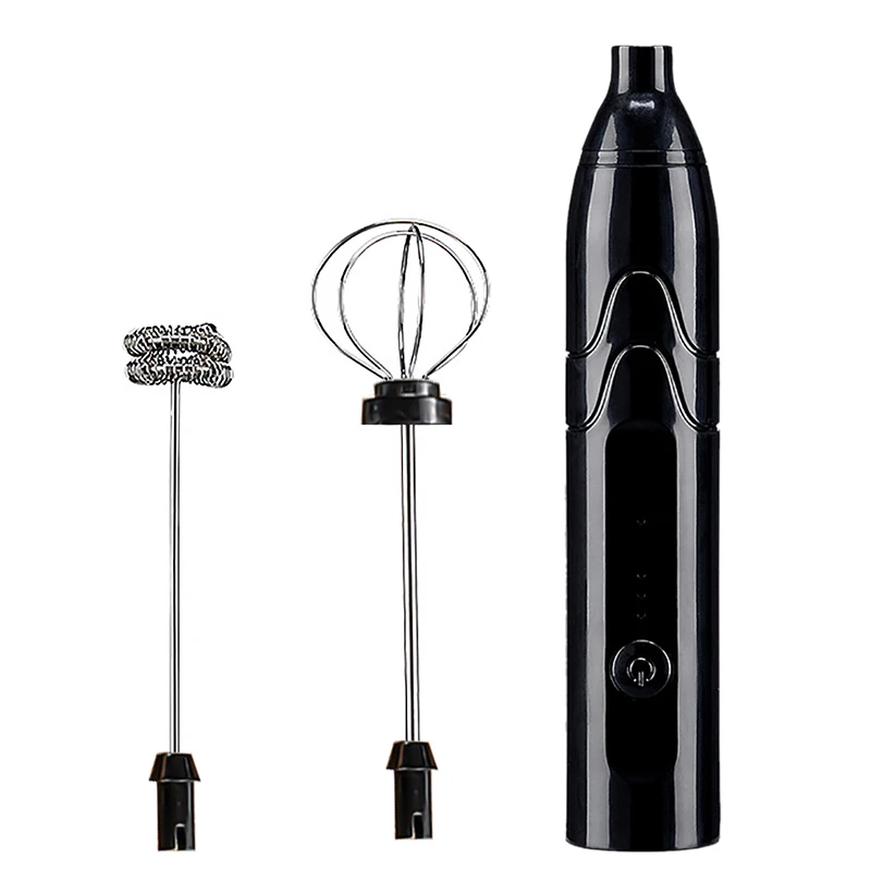 

Hot Selling Electric Whisk Set Rechargeable Handheld Latte Maker Balloon Whisk Milk Frother Kitchen Tools & Gadgets 2 Colors