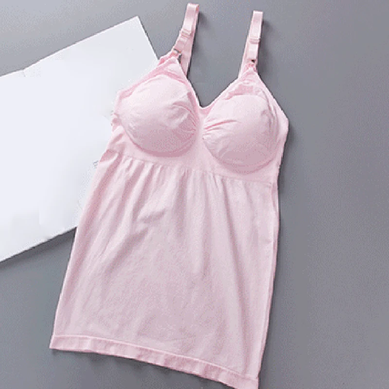 Топы для беременных кормящих грудью Мягкий Топ кормления майка без рукавов