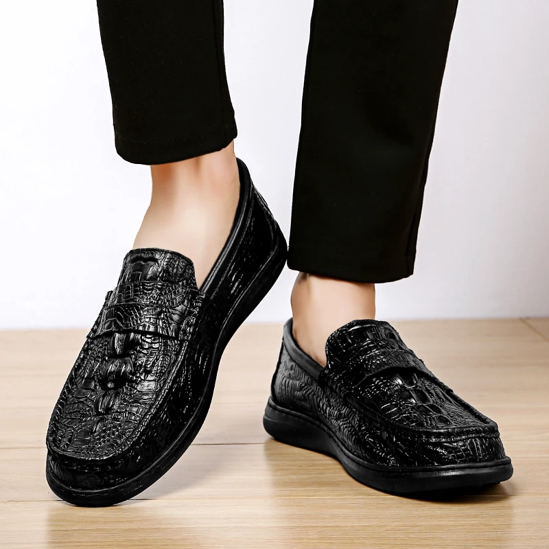 

man men casuales hombre sale sapatos zapatos black mens new cuero sapato causal para for masculino casual leisure shoe leather