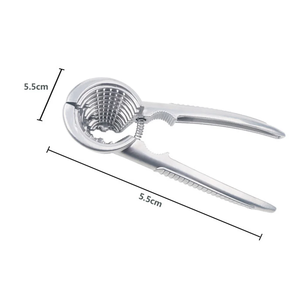 

Alloy Nutcracker for Nuts Sheller Crack Almond Walnut Pecan Hazelnut Filbert Nut Kitchen Nut Sheller Crack Filbert Plier