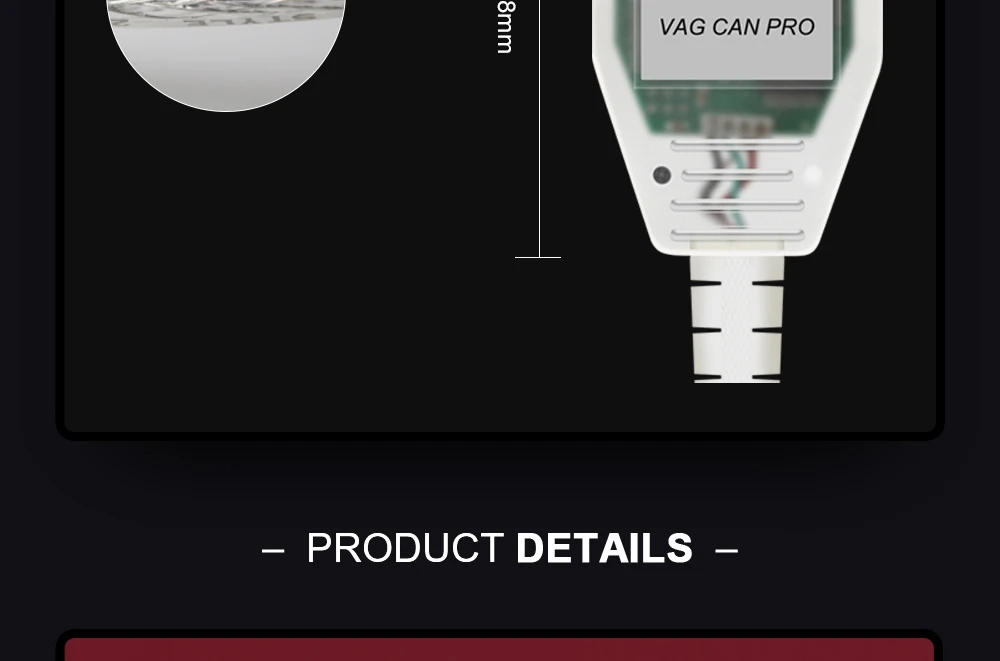 VAG CAN PRO BUS+ UDS+ K-line S.W версия 5.5.1 VCP сканер obd2 автомобильный диагностический инструмент сканер
