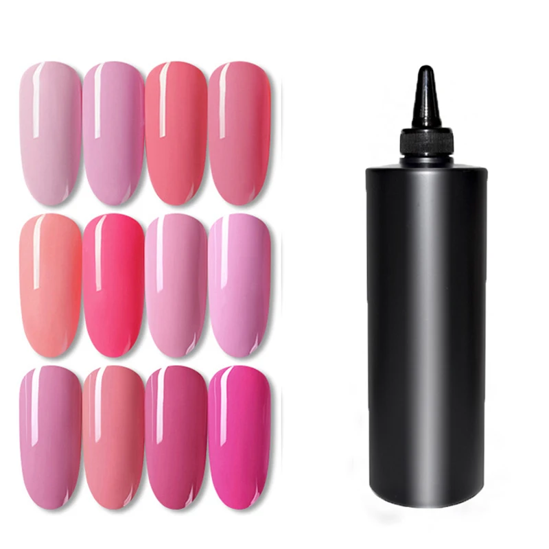

MSHARE 1KG New Phototherapy Barbie Nail Polish Gel Set Lasting Dedicated Gel Nail Polish