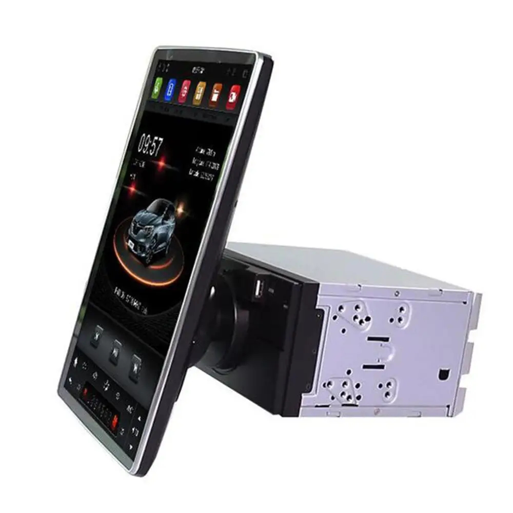 180 ° вращающийся 1280*720 12 8 &quotPX6 IPS Android 1 4 Гб + 32 ГБ Автомобильный DVD Плеер GPS карта RDS
