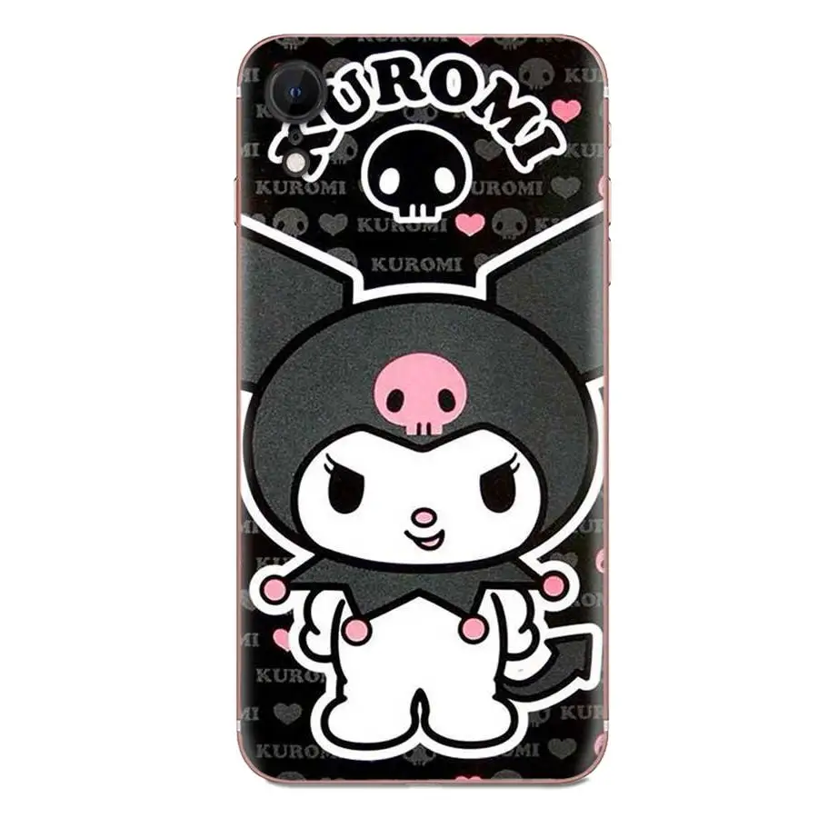 TPU Skin Painting For Xiaomi Redmi Mi 4 7A 9T K20 CC9 CC9e Note 7 8 9 Y3 SE Pro Prime Go Play Cute Kuromi | Мобильные телефоны и