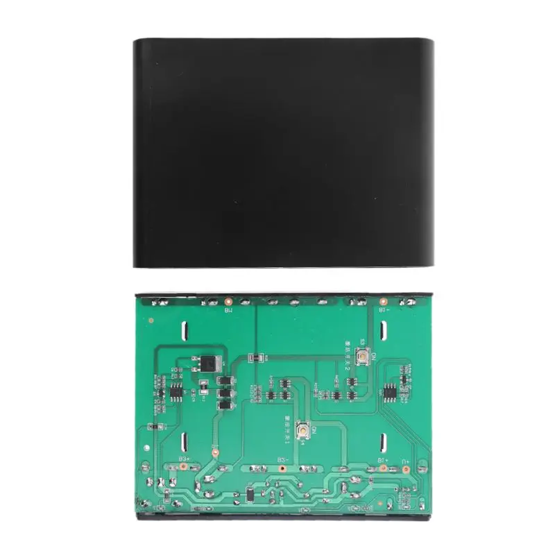 

USB DC 12V Output 6x 18650 Batteries UPS DIY Power Bank for Cellphone Router LED 54DB