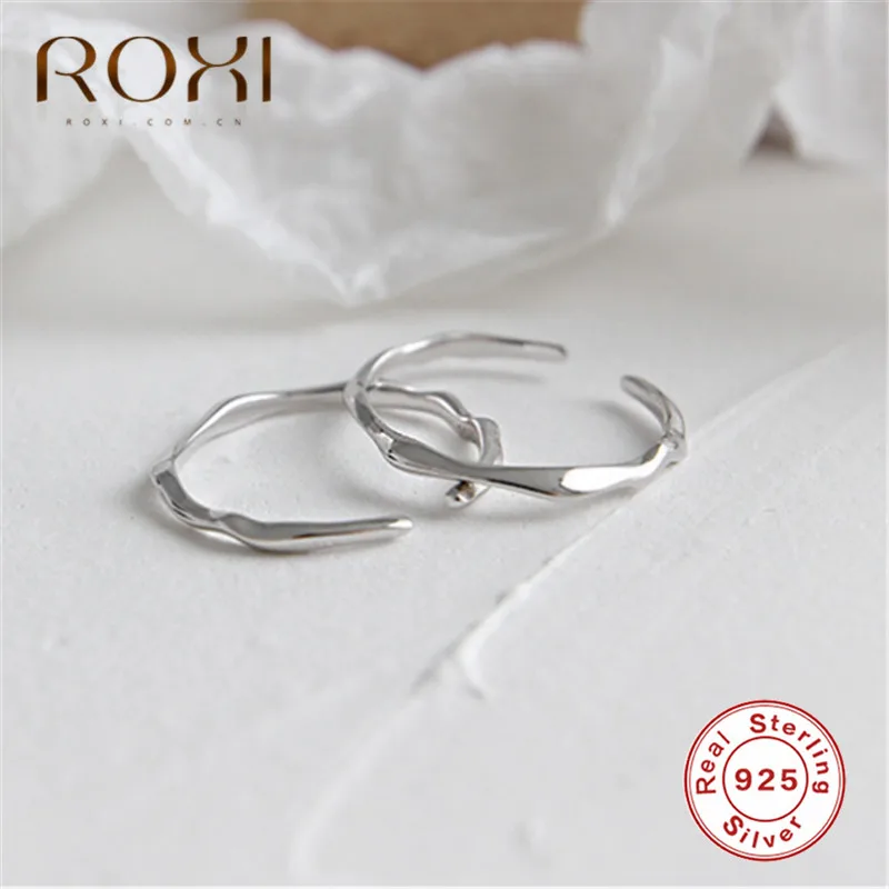 Женское кольцо из серебра 100% пробы регулируемое тонкое | Украшения и аксессуары