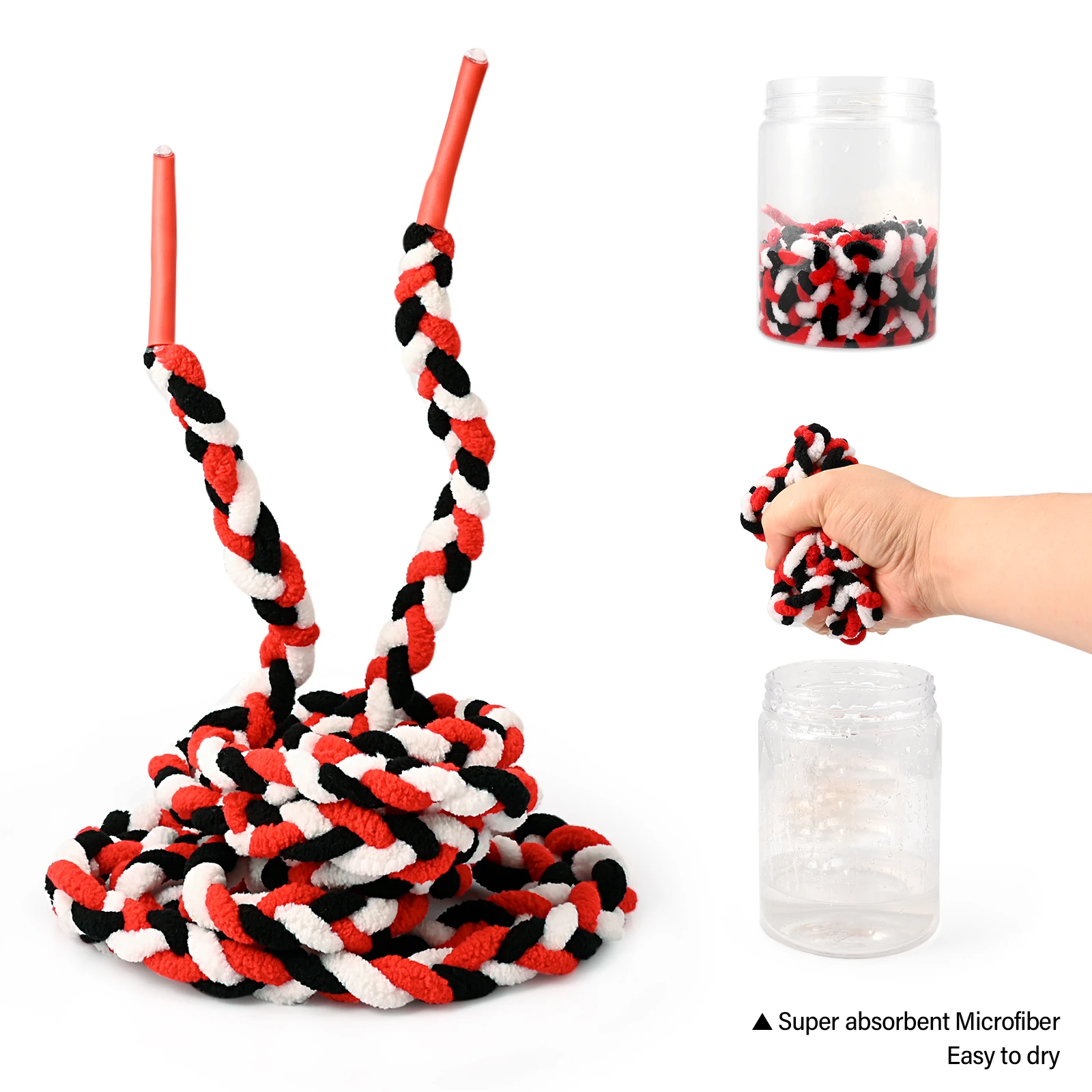 Тонировочный скребок FOSHIO для автомобиля водный шнур впитывания воды аксессуары