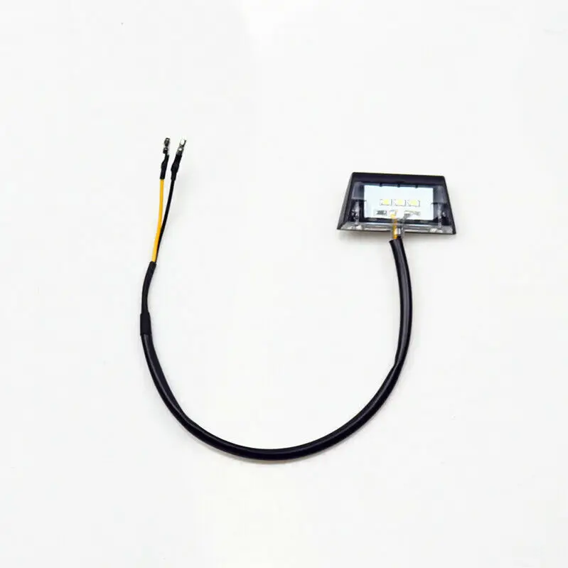 Квадроцикл светодиодный мини задний номерной знак свет мотоцикл Крузер Боббер