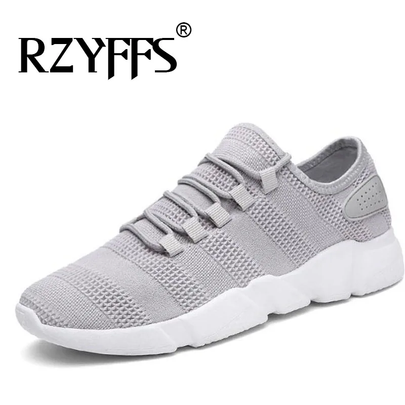 Спортивная обувь для мужчин трикотажные легкие тканевые мужские кроссовки