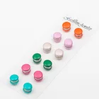 12 шт. Магнитная булавки для платок-хиджаб Абаи застежка Стразы Брошь шаль магнит заколка на шарф