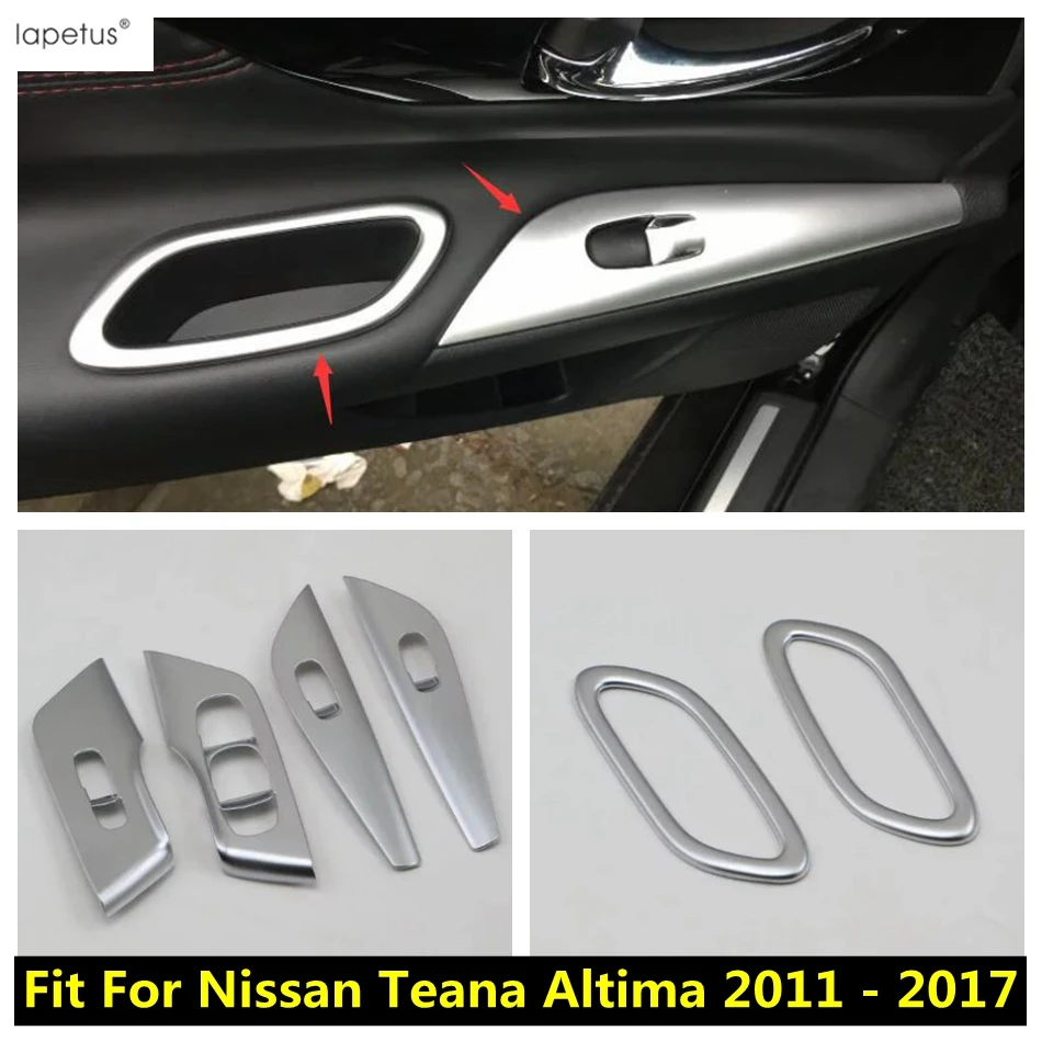 Хромированный подлокотник для дверей и окон Lapetus подходит Nissan Teana / Altima 2011 2017|chrome