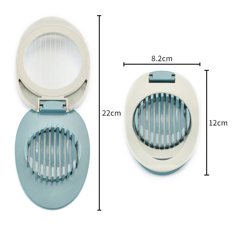 

Multi-Purpose Egg Slicers Section Cutter Divider Plastic Egg Splitter Kitchen Tools Cut Egg Device Creative Kitchen Egg Tools
