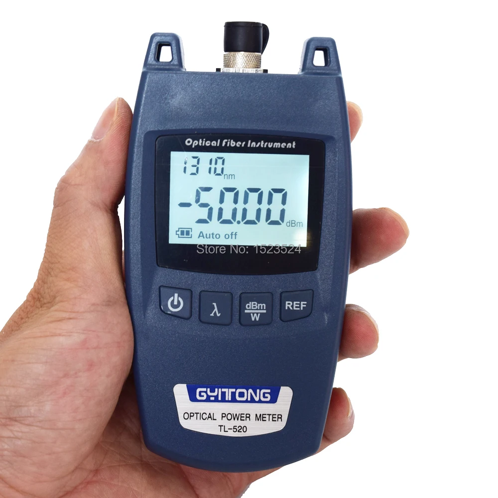 Мини Измеритель оптической мощности оптоволоконный кабель тестер 50 ~ + 26dBm