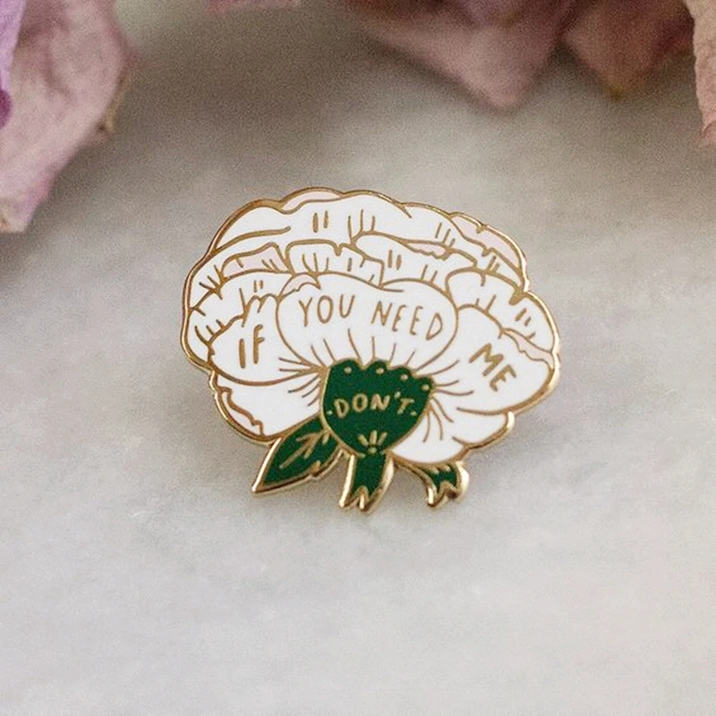 Если вам нужен брошь в форме цветка брошки эмаль металлические значки лацкан