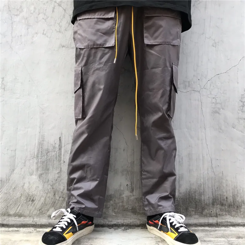 Брюки-карго Rhude мужские женские повседневные с сетчатым нейлоновым подкладом