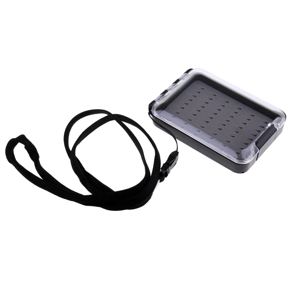 Карманная Легкая ручка из пенопласта коробка для ловли мух крючок хранения со