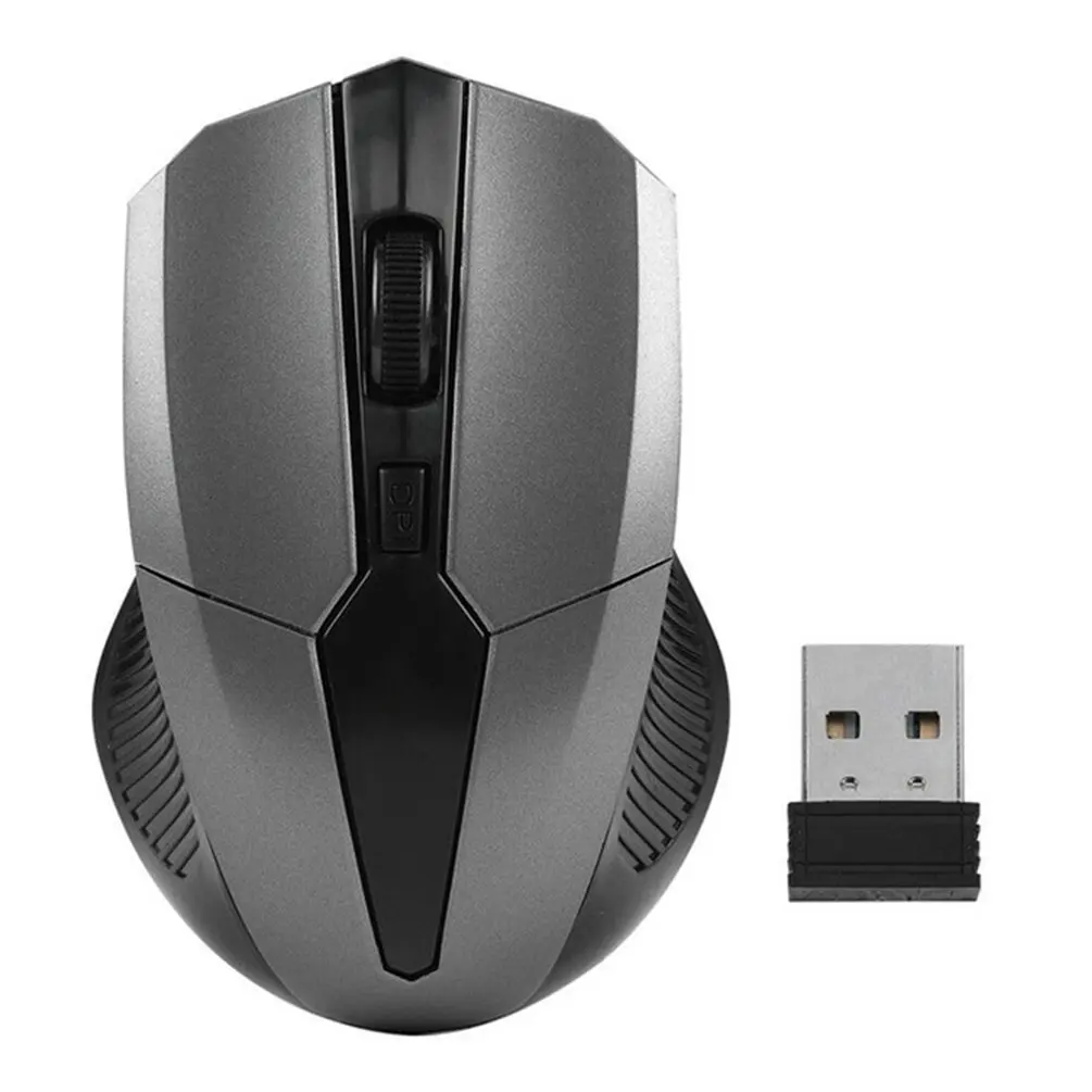 

USB Wireless Mouse Gamer Computer Mouse Ergonomic Mause 4 Button Optical Gaming Mouse for PC Laptop Home Office Smooth Operation