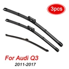 Щетки стеклоочистителя передние и задние для Audi Q3 MK1 2011 - 2017 2016, 24 + 20 + 16 дюймов