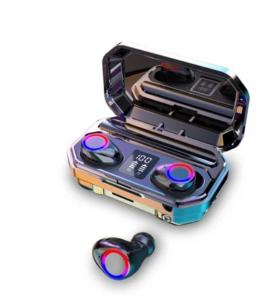 

Wireless Headphones Bluetooth5.0 Earphones HiFi IPX7 Waterproof Earbuds Touch Control Headset for Sport Game