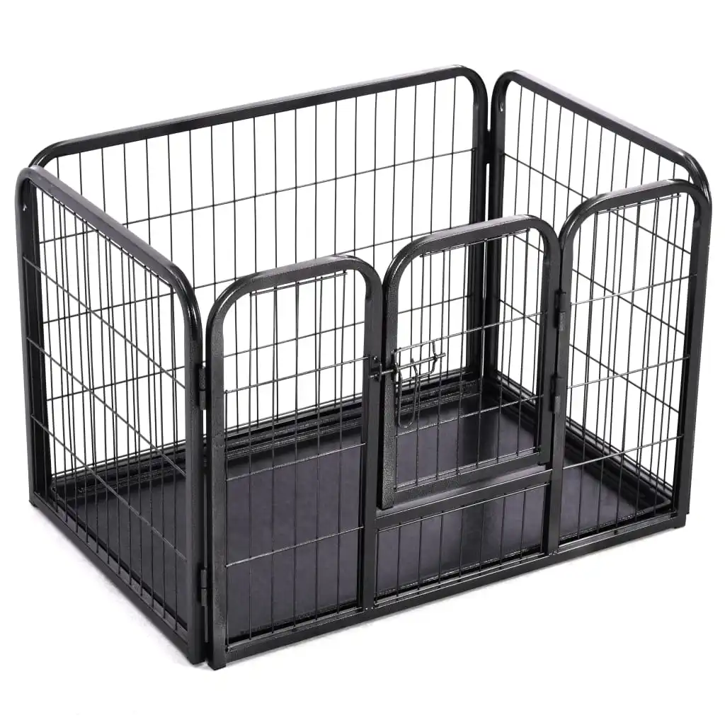 

Puppy Playpen Steel 36.6"x24.8"x24"
